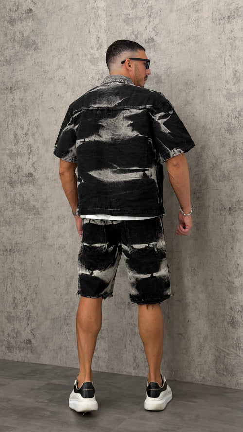 Coordinato Jeans Grey Fade