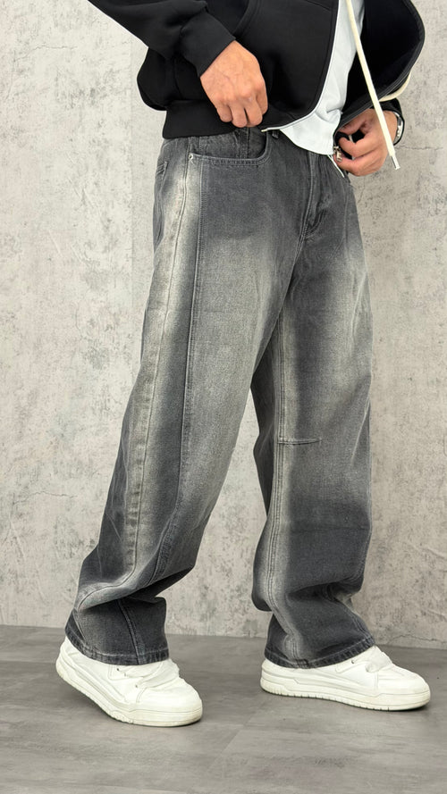 Jeans Balloon Black Fade