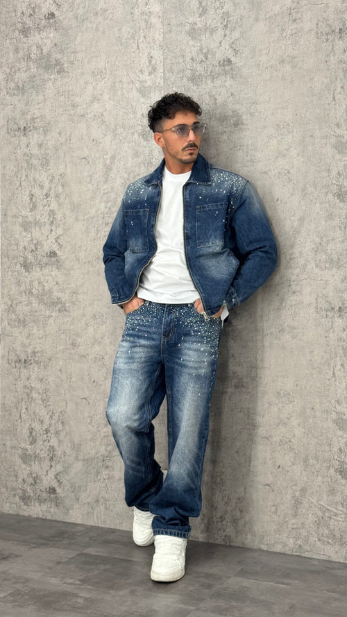 Coordinato Denim Shine Set