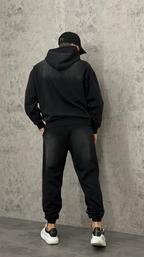 Coordinato Glitter Hood Fade