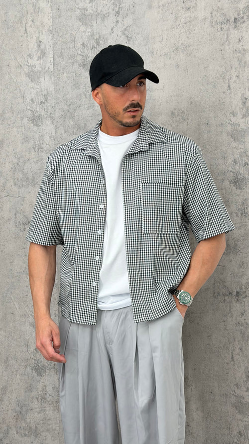 Camicia Crop Squared