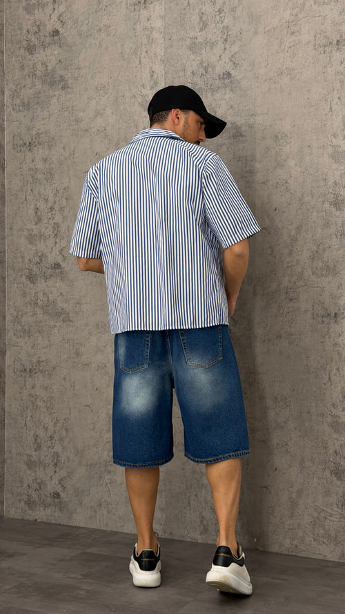 Pantaloncino Jeans Blue Spark