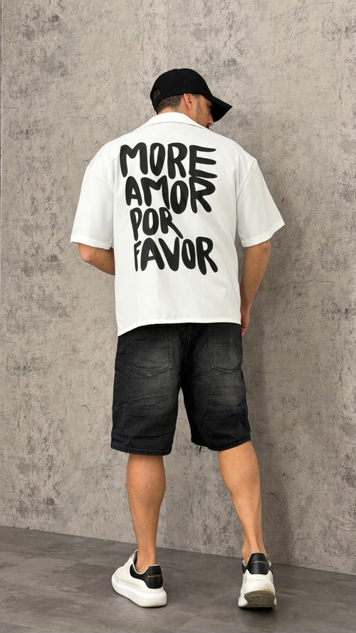 Camicia "MORE AMOR POR FAVOR"