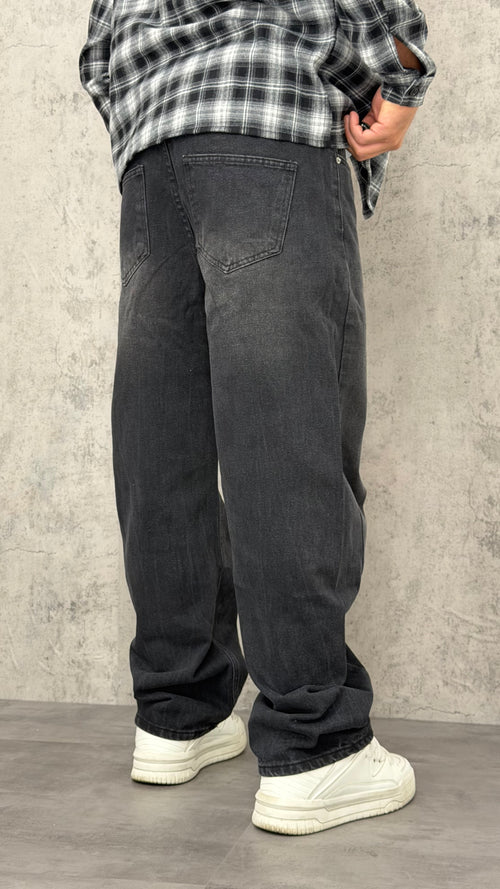 Jeans Baggy Black Fade