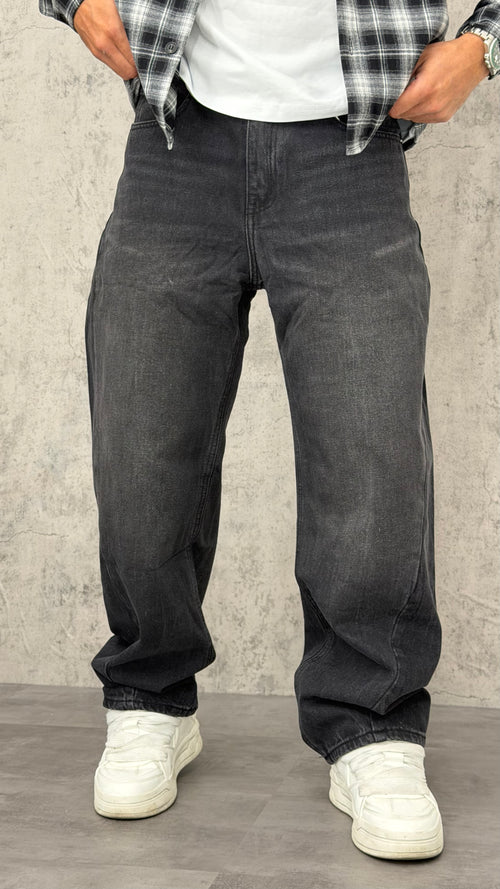 Jeans Baggy Black Fade