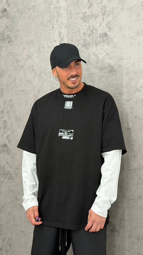 Maglia Long Sleeve Retro Flow