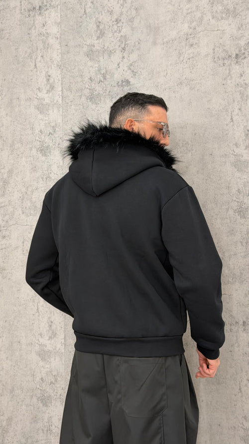 Felpa Fur Hood