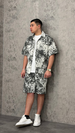 Coordinato Graffiti Grey