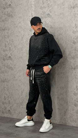 Coordinato Glitter Hood Fade