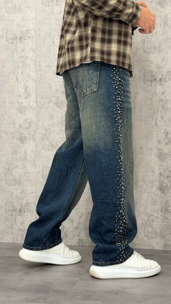 Jeans Balloon Steel Pearl