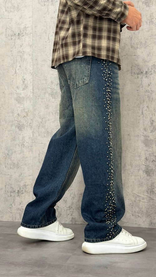 Jeans Balloon Steel Pearl