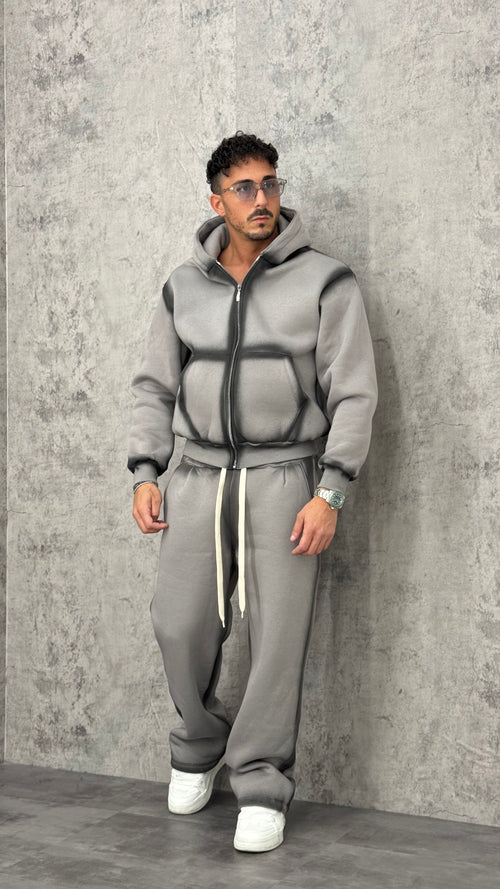 Coordinato Tuta Urban Ease Zip Fade