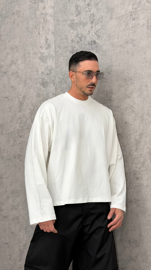 Maglia Longsleeve Crop Essential