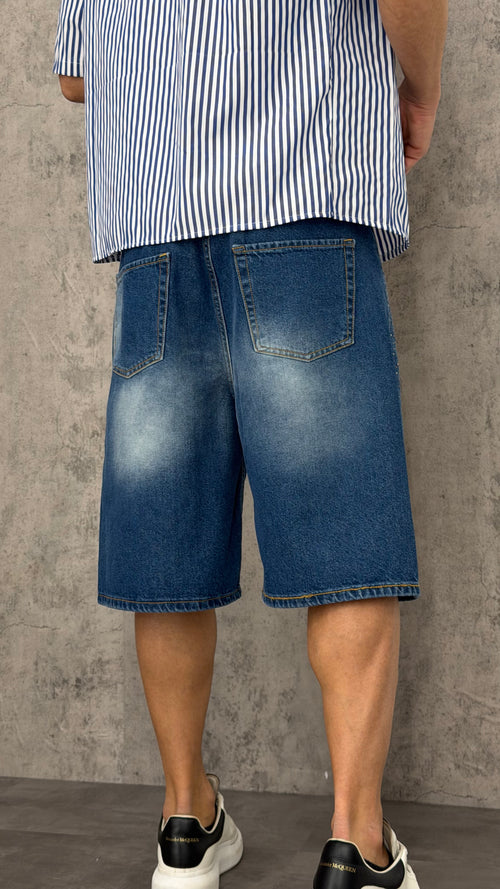 Pantaloncino Jeans Blue Spark